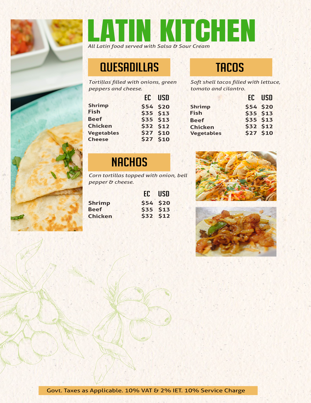 Latin Kitchen Specialties