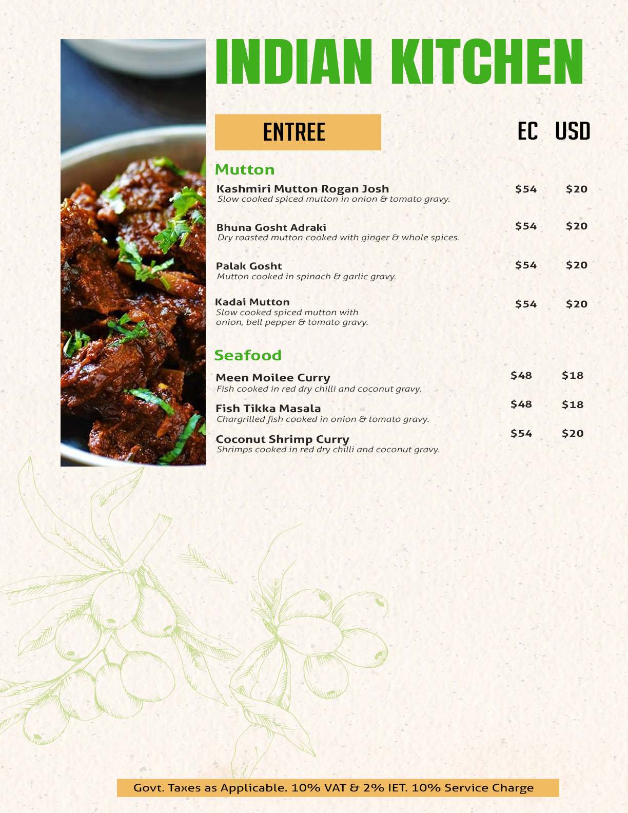 Indian Royal Entrees II