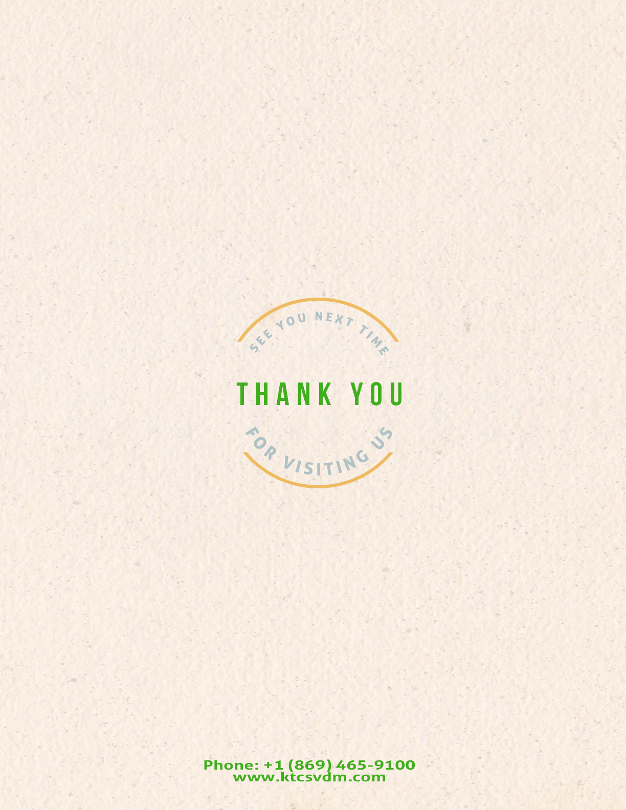 Menu Back Cover & Contact